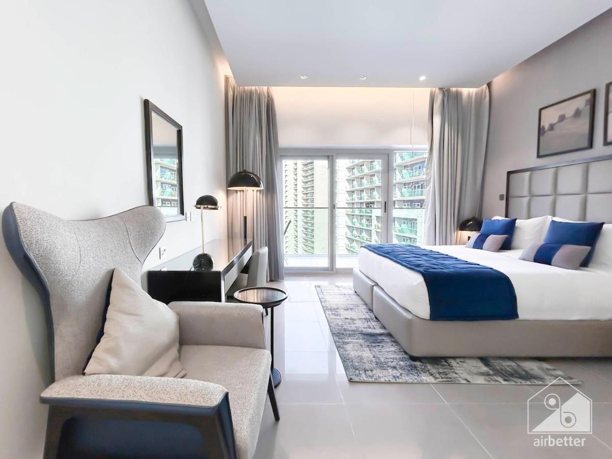 Luxury Stay At Damac Majestine With Balcony & Views Дубай Экстерьер фото